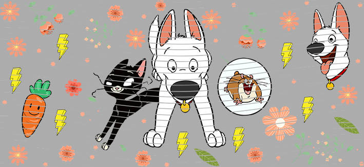 16oz Disney style-D-463